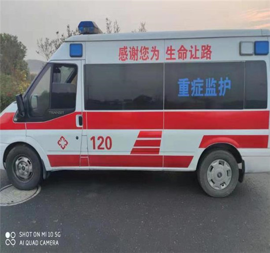 普安救护车出租服务案例3